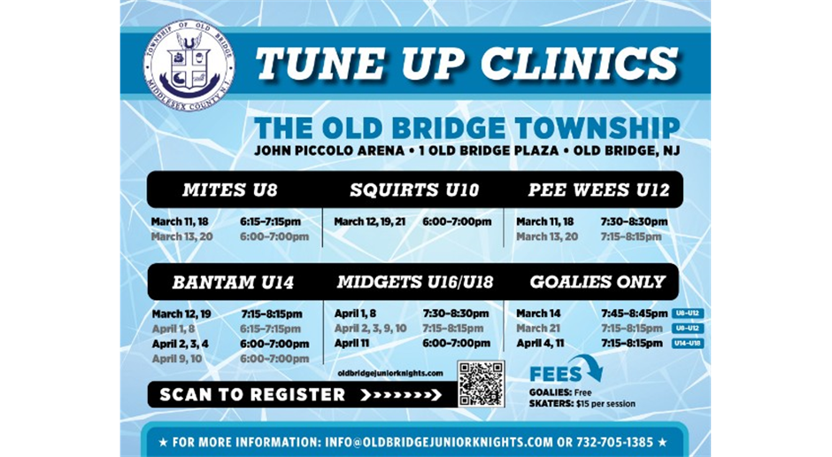 OBT Sponsored Pre-Tryout Tune-Up Clinics Info