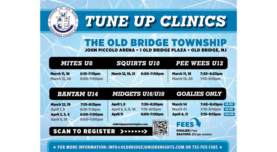 OBT Sponsored Pre-Tryout Tune-Up Clinics Info